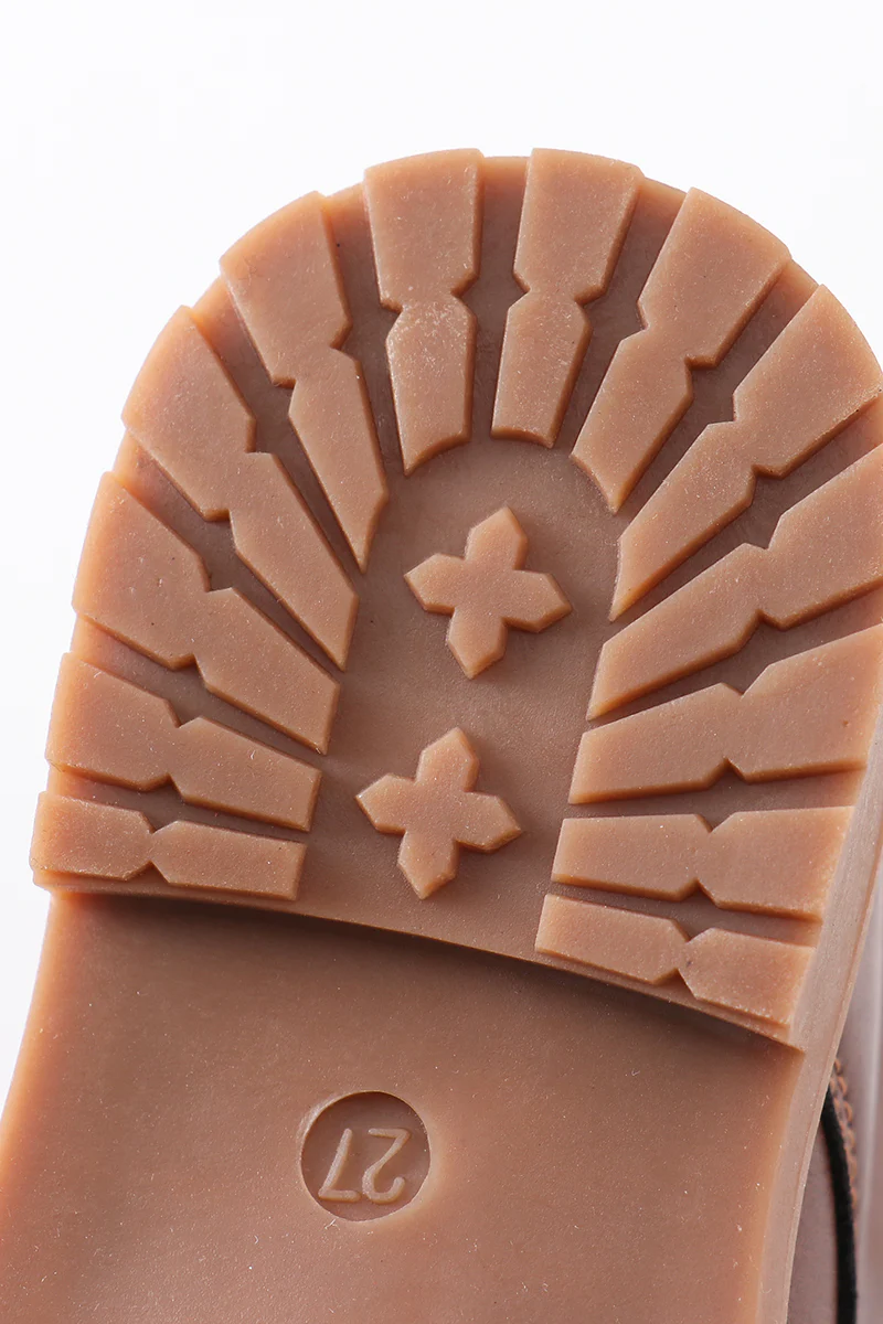 Brown lace up bootie - Image 5