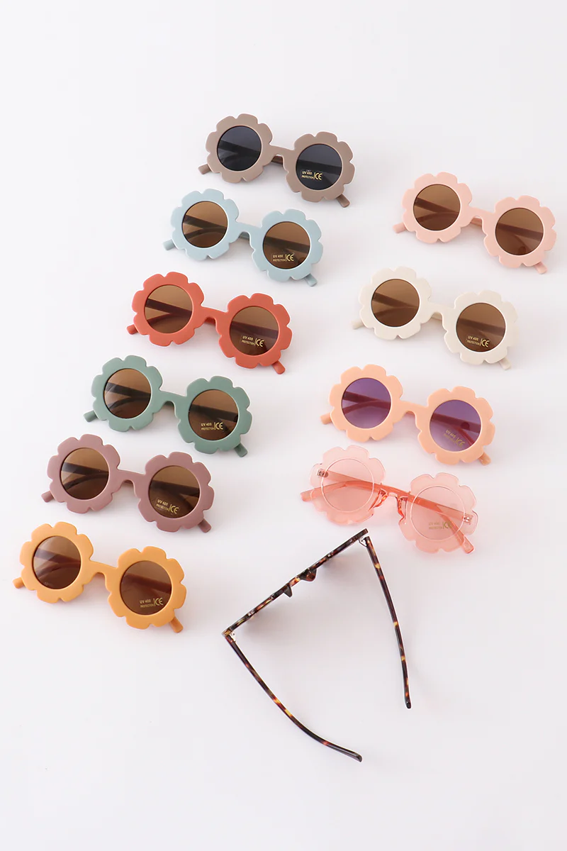 retro round sunglasses UV400 -toddler & kids - Image 7