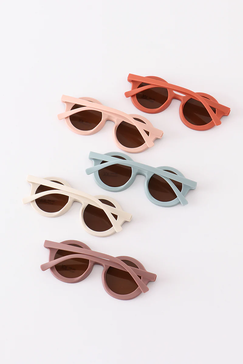 retro round sunglasses UV400 -toddler & kids - Image 7