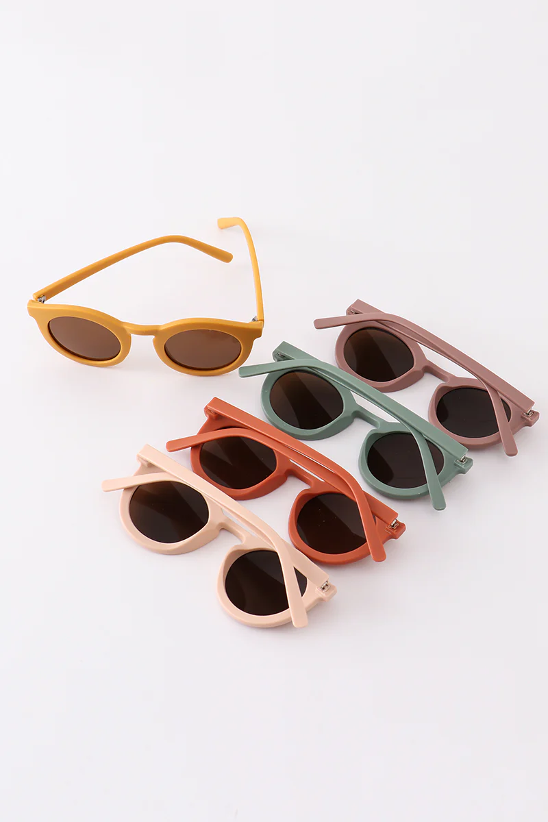 retro round sunglasses UV400 For Adult - Image 6