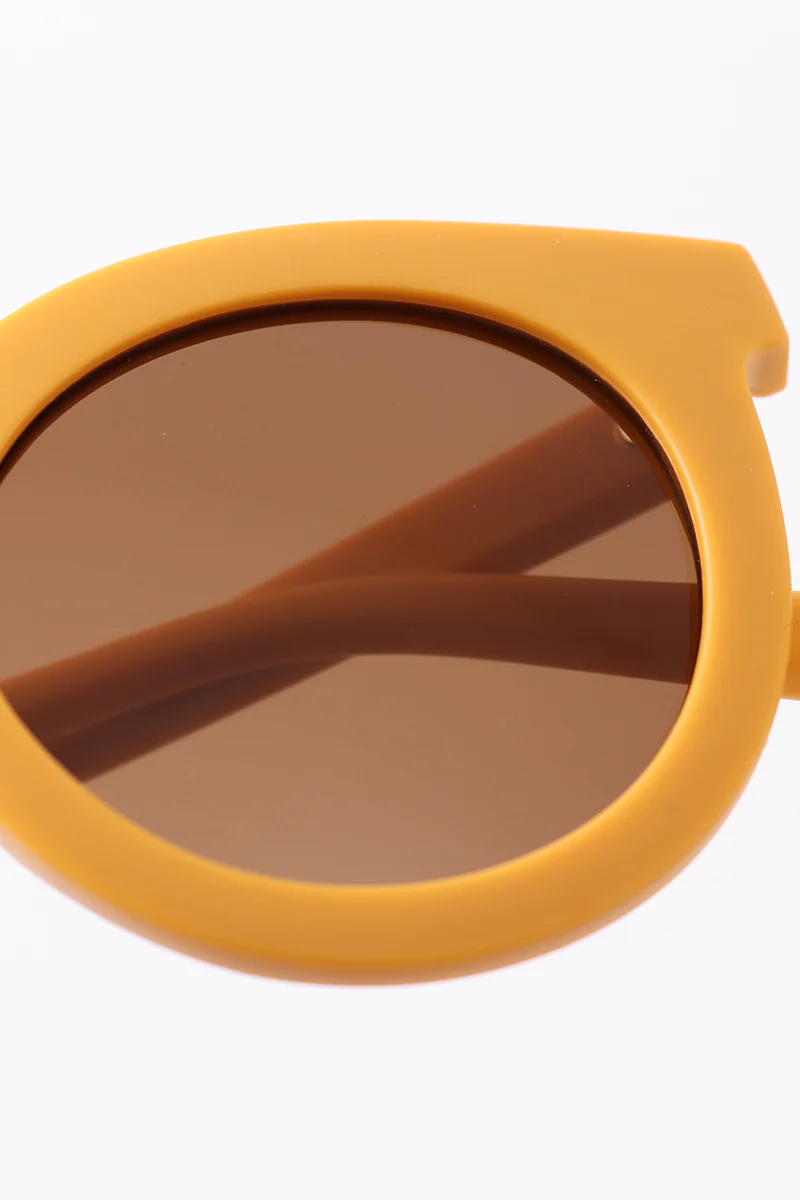 retro round sunglasses UV400 For Adult - Image 7