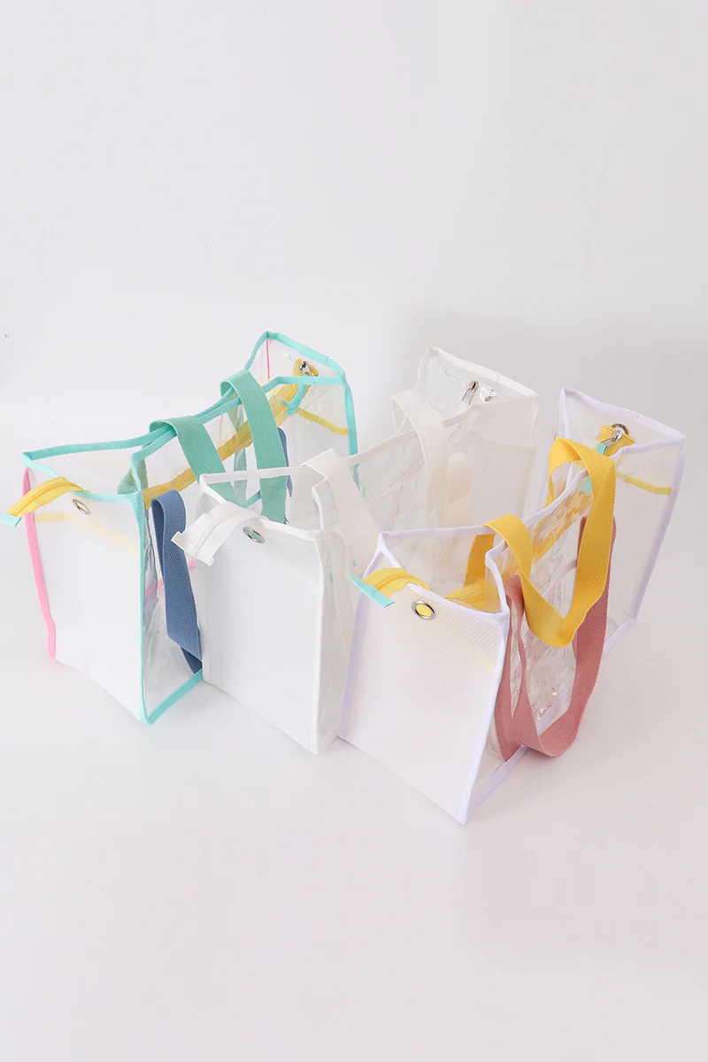 White clear waterproof beach travel bag - Image 10