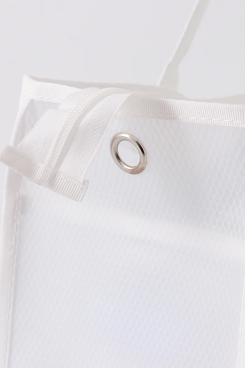 White clear waterproof beach travel bag - Image 5